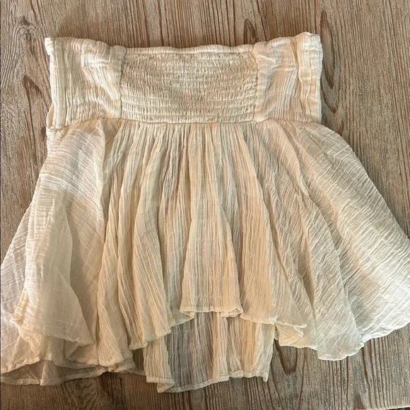 LONG SUMMER NIGHTS TOP IVORY LOW IMPACT - Picture 5 of 6